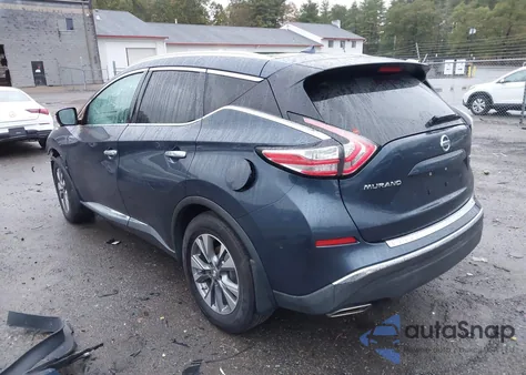 2015 Nissan Murano Sl from USA, damaged, VIN 5N1AZ2MH5FN232820